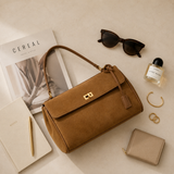 Elara Suede Tote