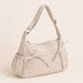 Beige With Bow