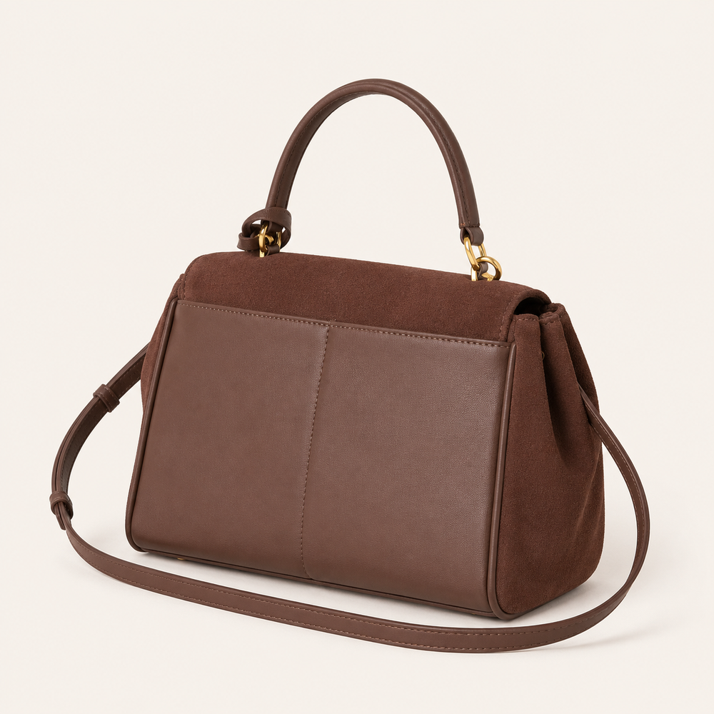 Elara Suede Tote