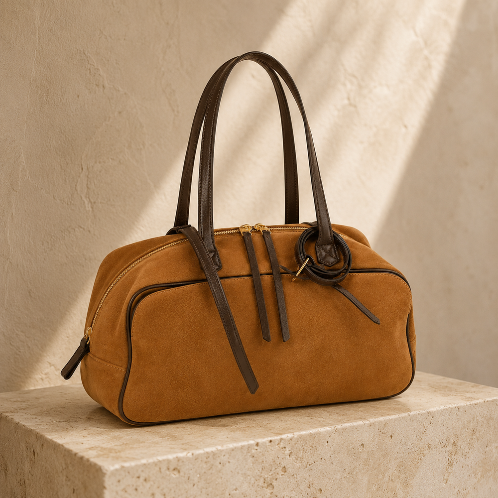 The Verona Suede Carryall