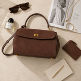 Elara Suede Tote
