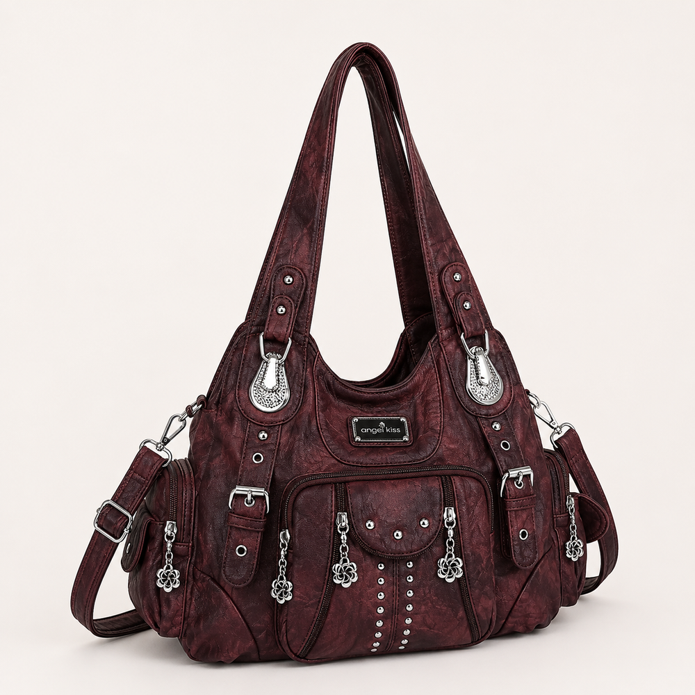 Avery Multi Pocket Shoulder Bag