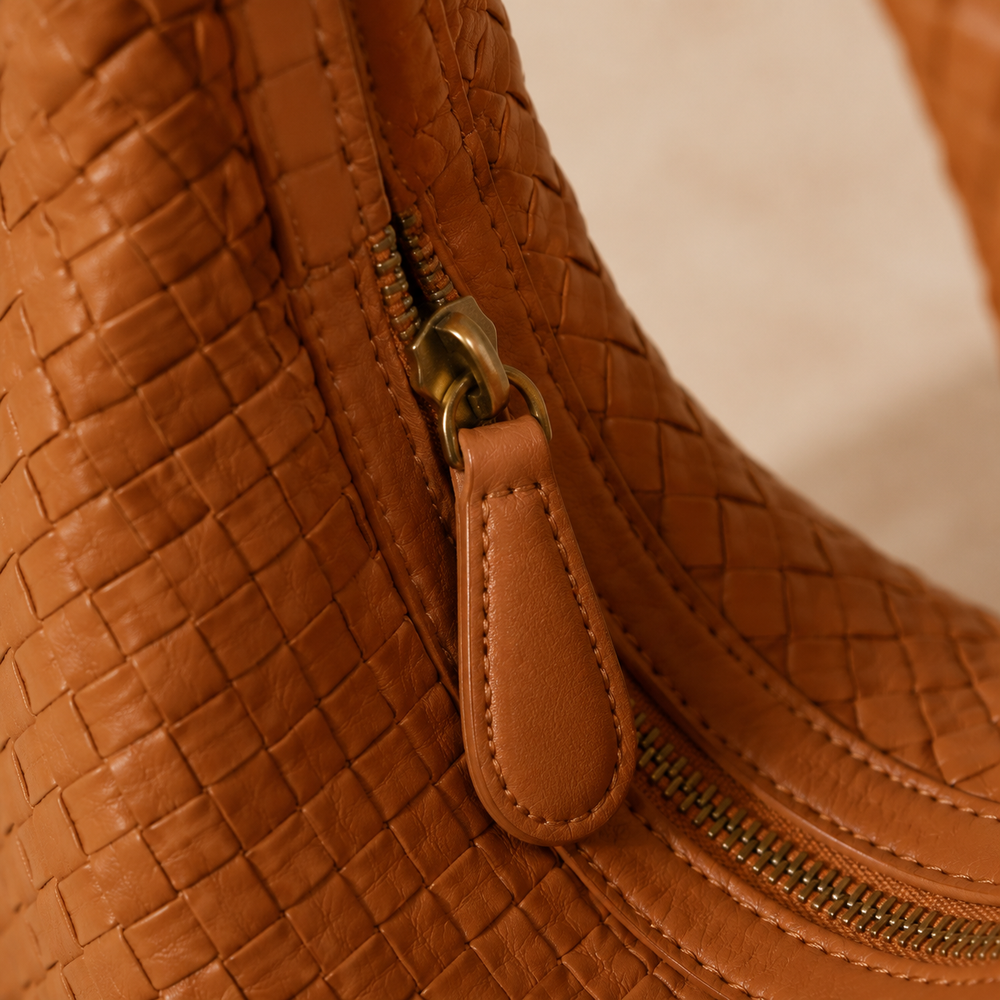 Sienna Woven Shoulder Bag