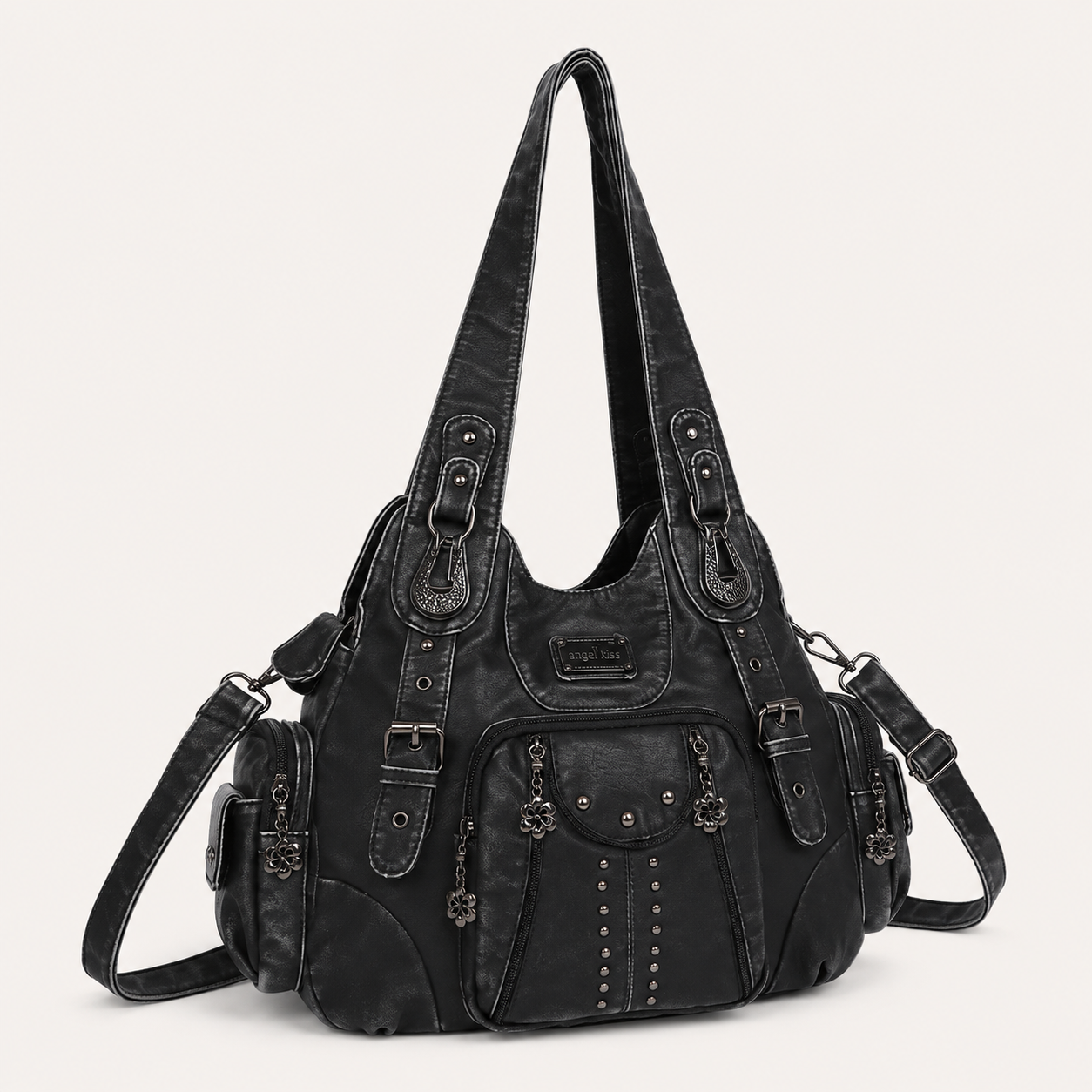 Avery Multi Pocket Shoulder Bag