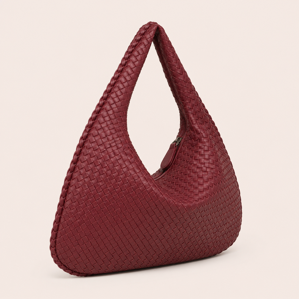 Sienna Woven Shoulder Bag